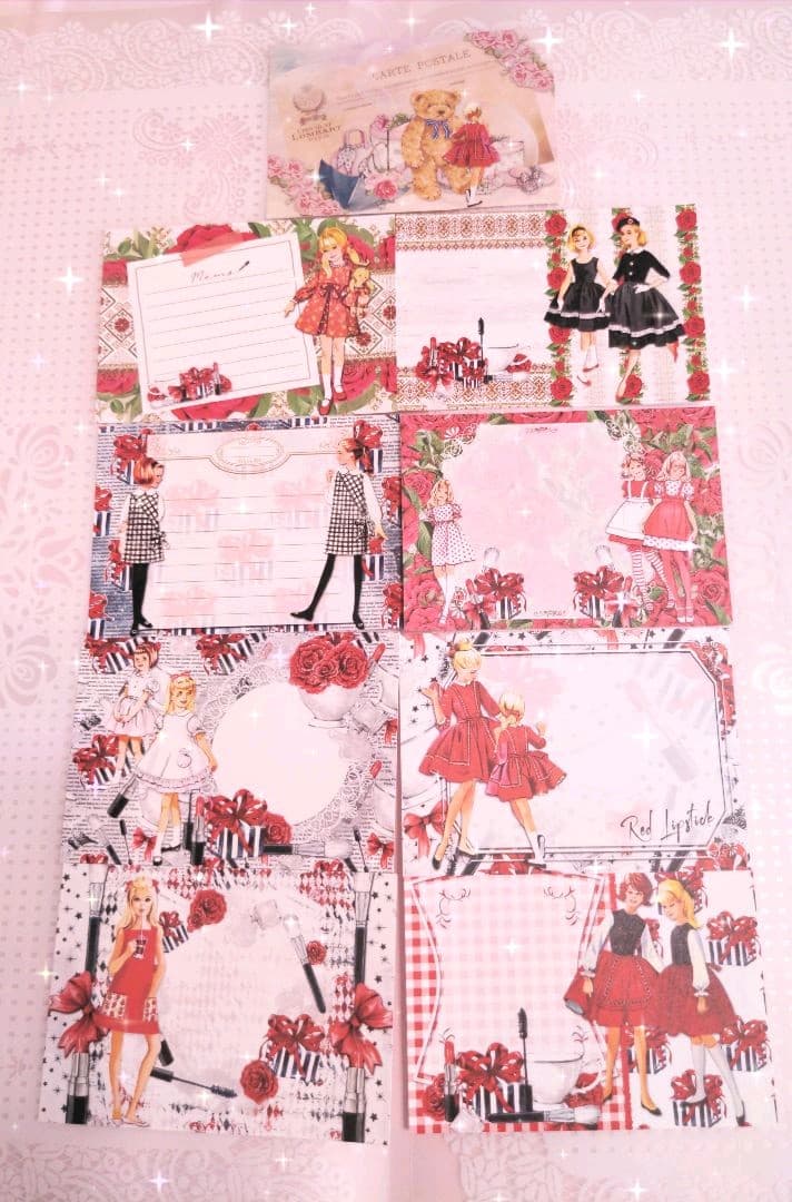 せいろん様ご確認用♥新作ハロウィン＆コスメガール♥可愛いバラメモ♯669