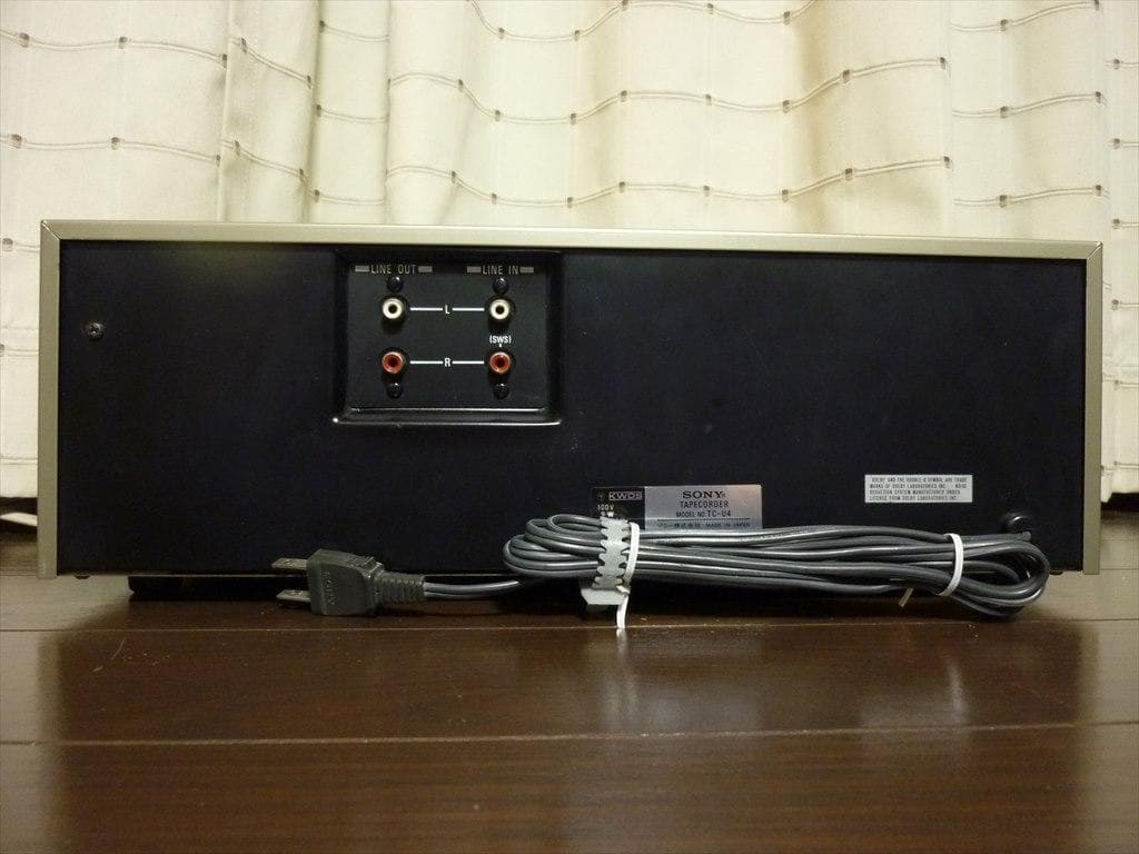 SONY ソニー カセットデッキ TC-U4 修理済 全機能動作 美品