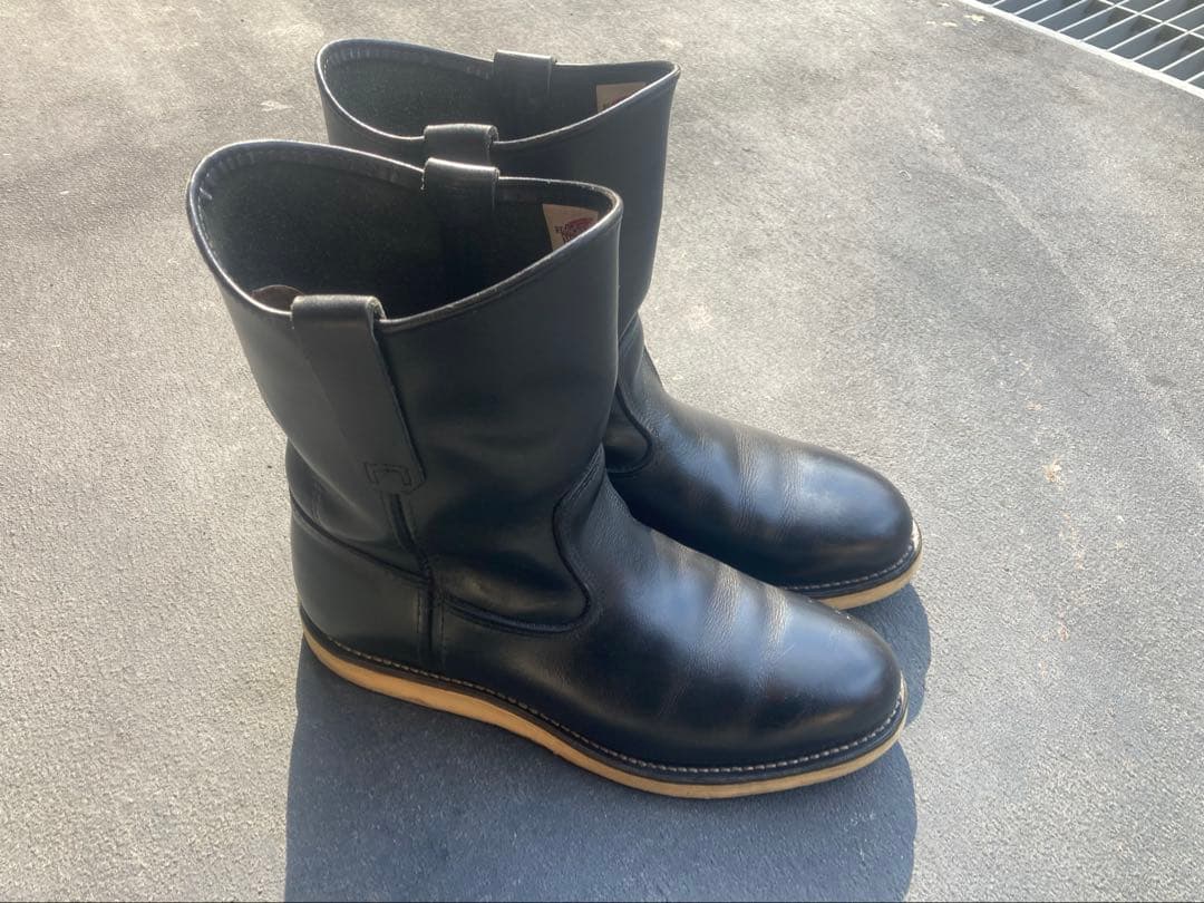 Redwing レッドウイングペコスブーツ　黒　9E 美品