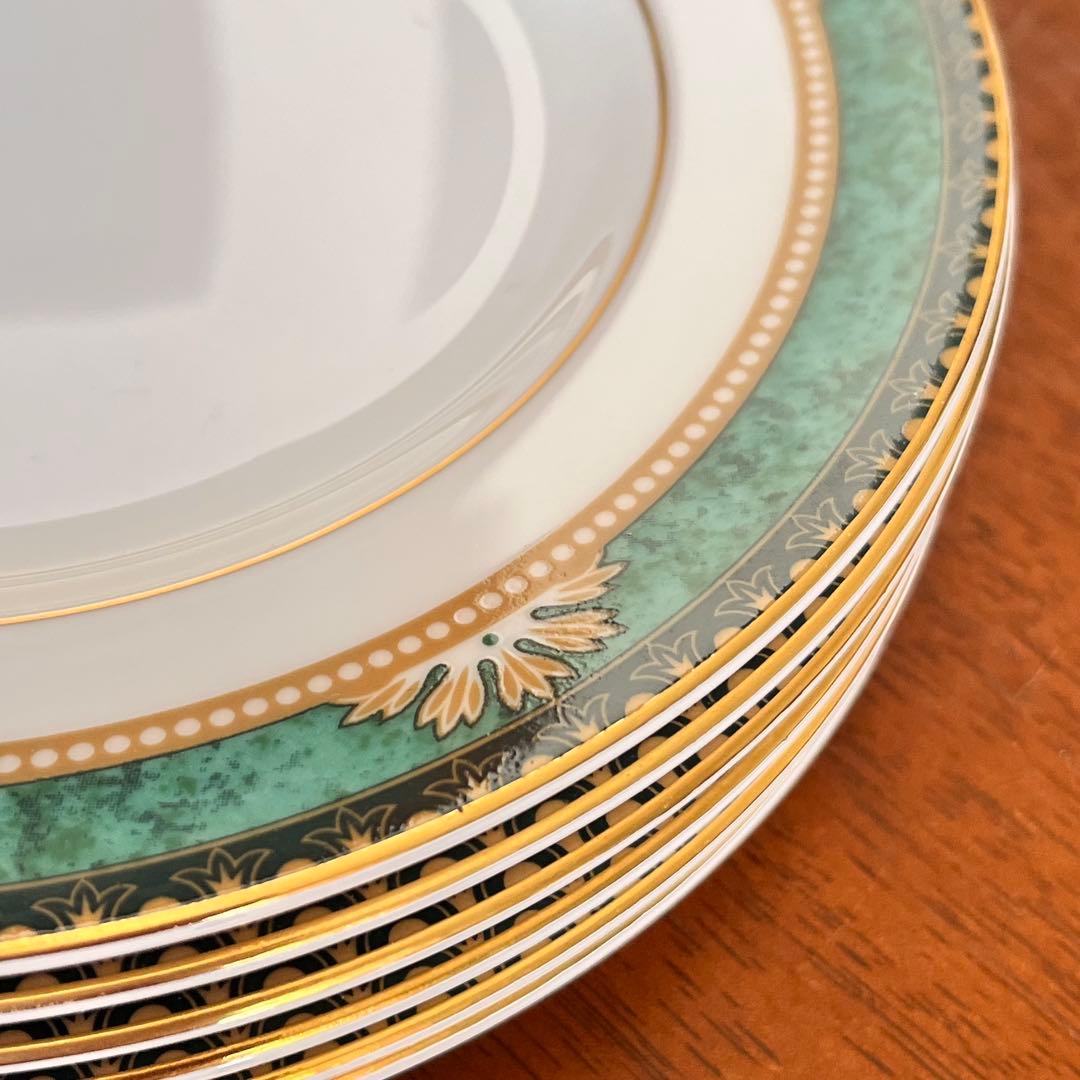 【美品】英国製　ウェッジウッド★ランボーン★ケーキ皿　6枚