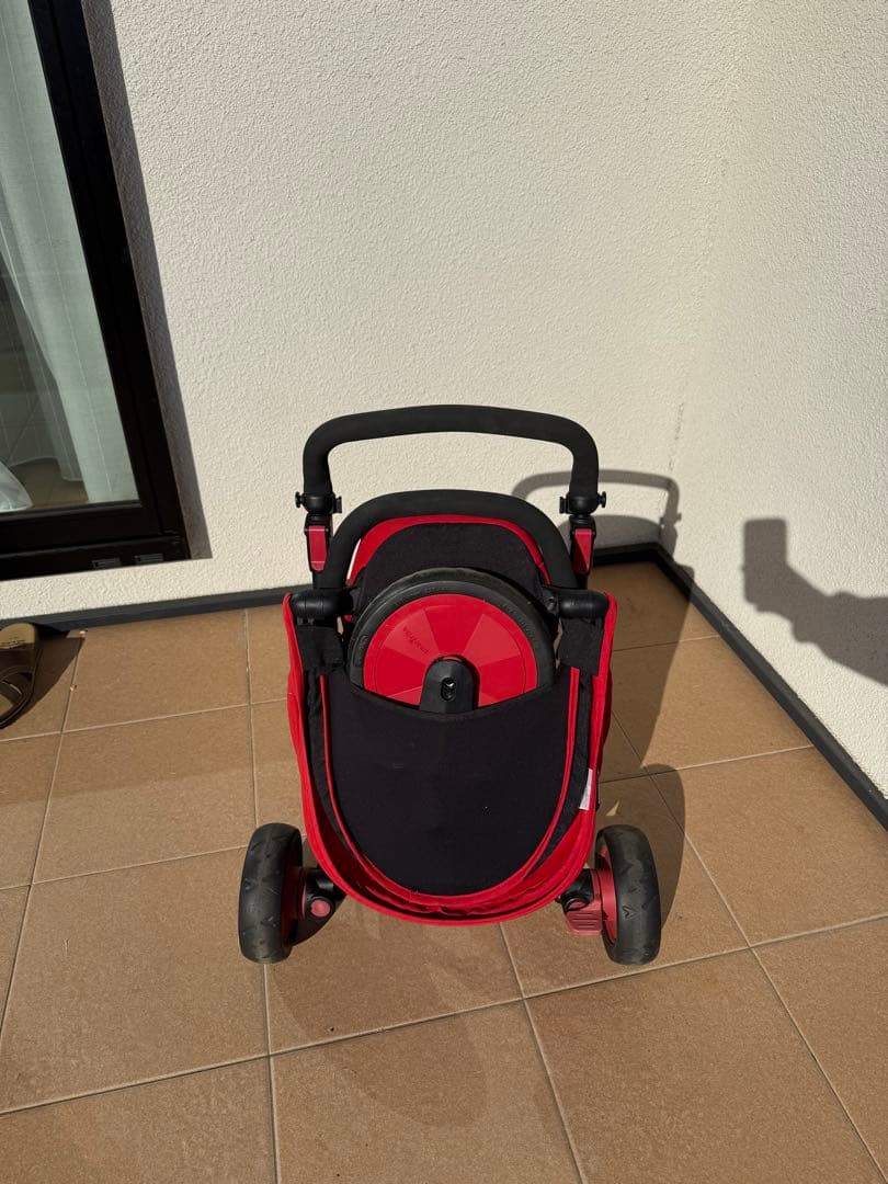 smartrike 三輪ベビーカー　黒赤＊三輪車