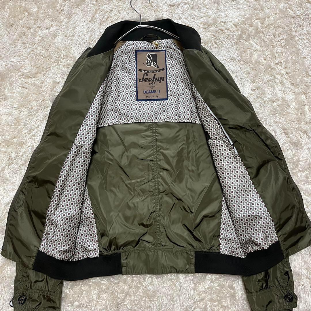 良品 Sealup BEAMS F別注 ナイロンジャケット ブルゾン Mサイズ