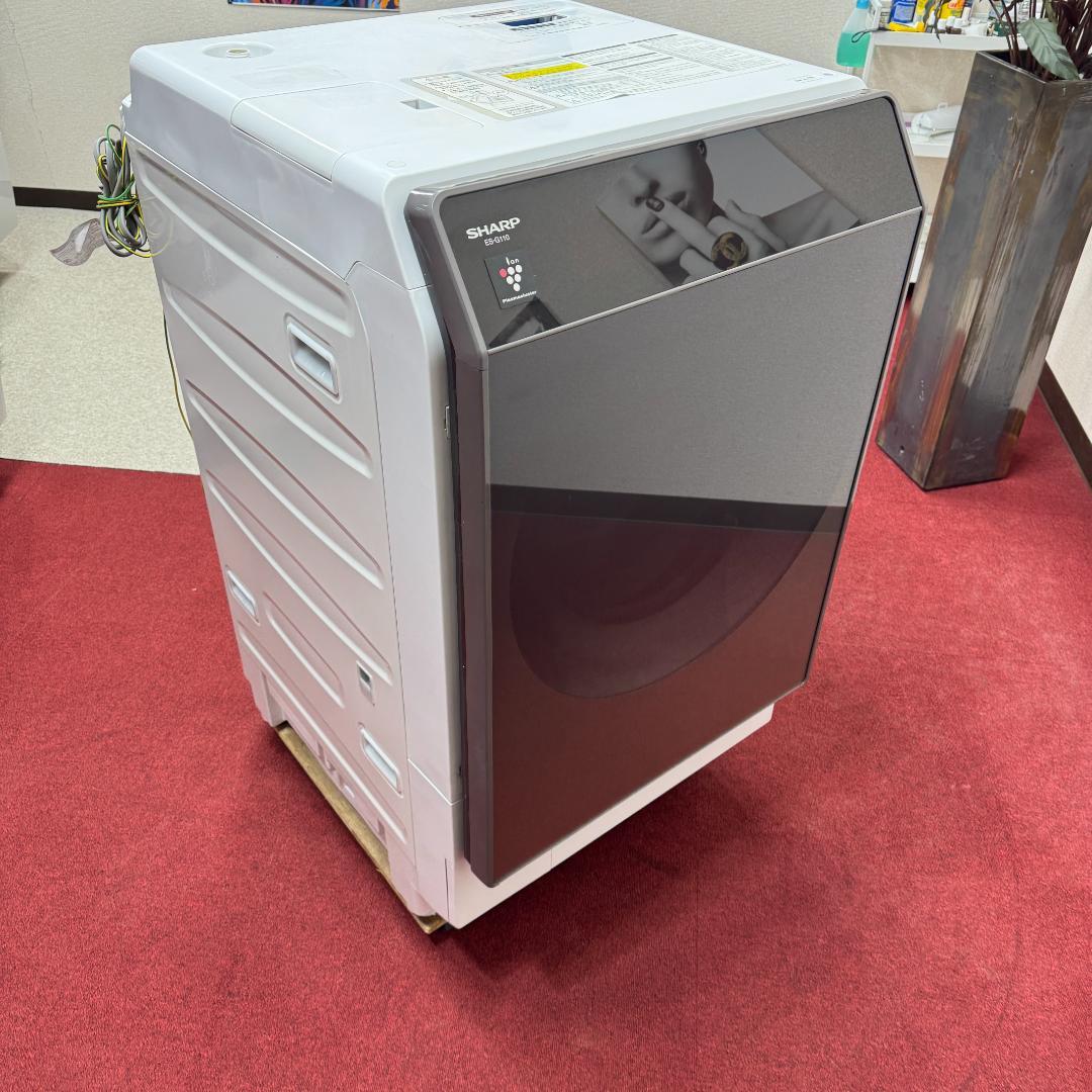 東京23区配達無料　美品シャープドラム式洗濯機　2017年製　洗浄済み！