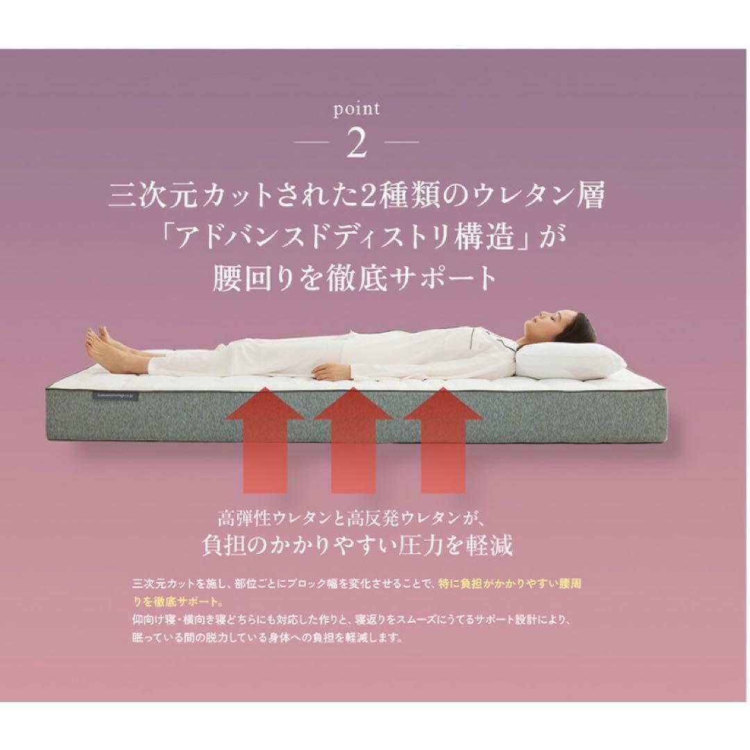 2025年新発売　雲のやすらぎプレミアム マットレスⅡ ダブル