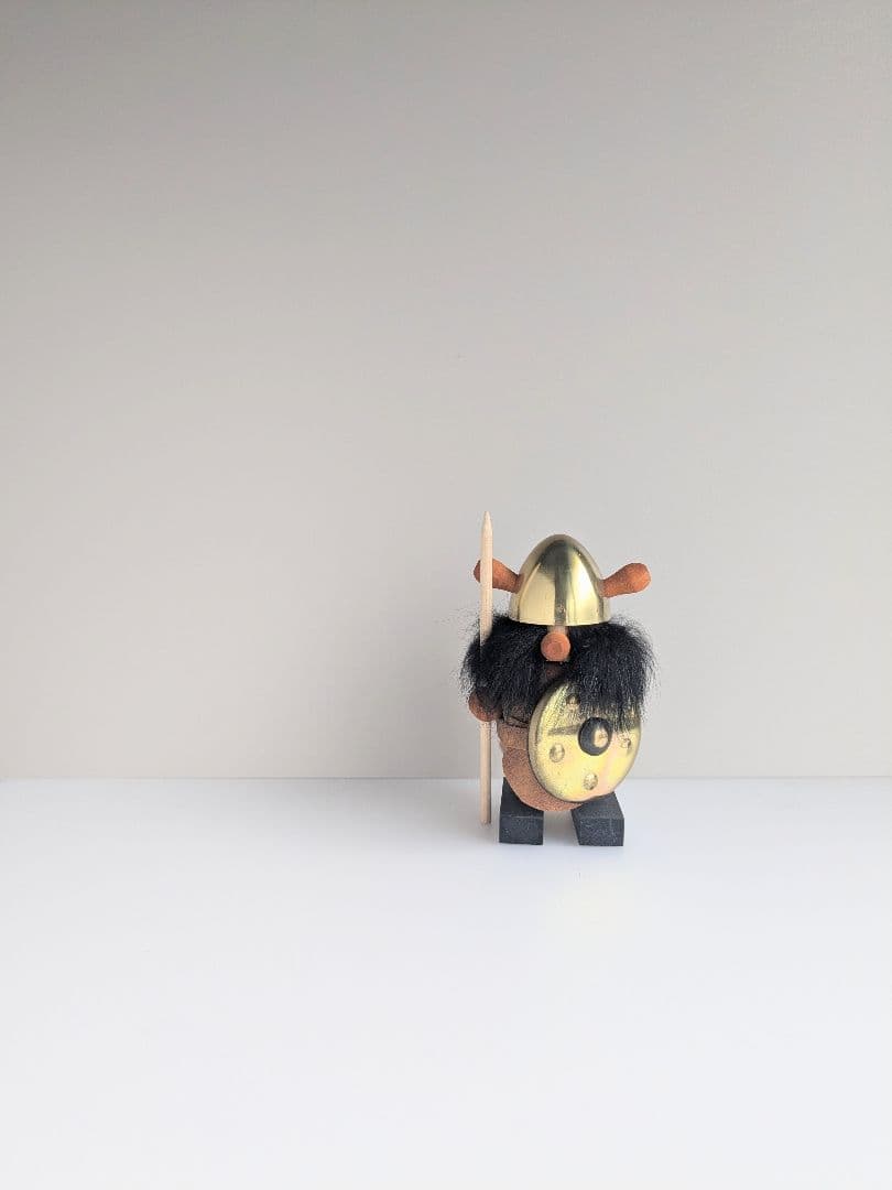 スウェーデン　バイキング　ヴィンテージ　置物　北欧