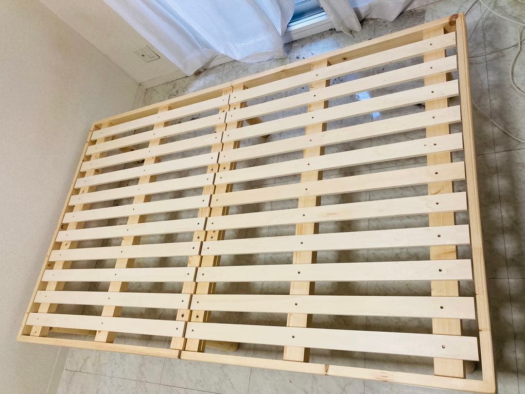 ネルコンシェルジュの木製 SDサイズ すのこベッド