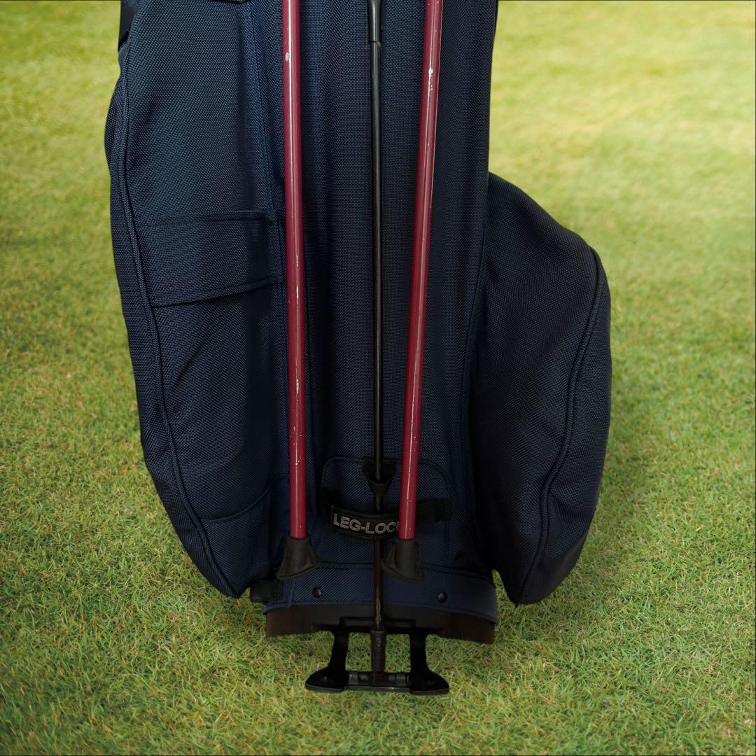 ブリーフィングゴルフ　ビームスゴルフ　キャディ バッグ　スタンド式　軽量　コラボ