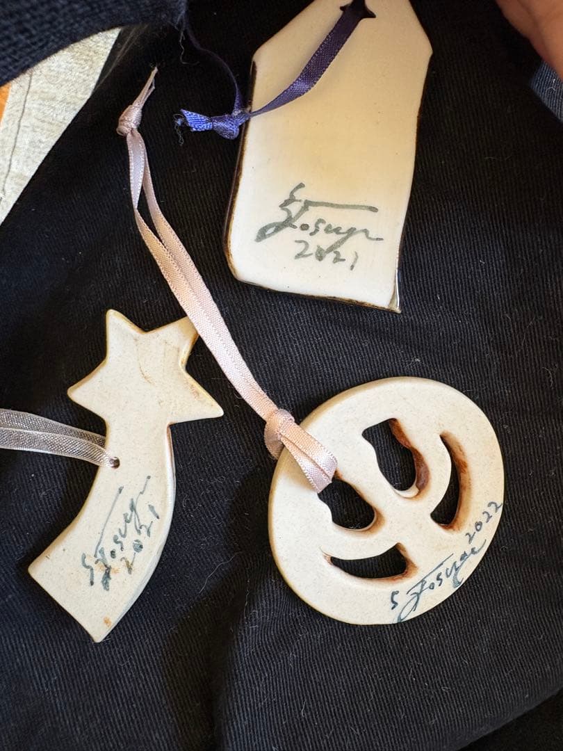 小菅幸子　限定　クリスマスオーナメント　３点セット