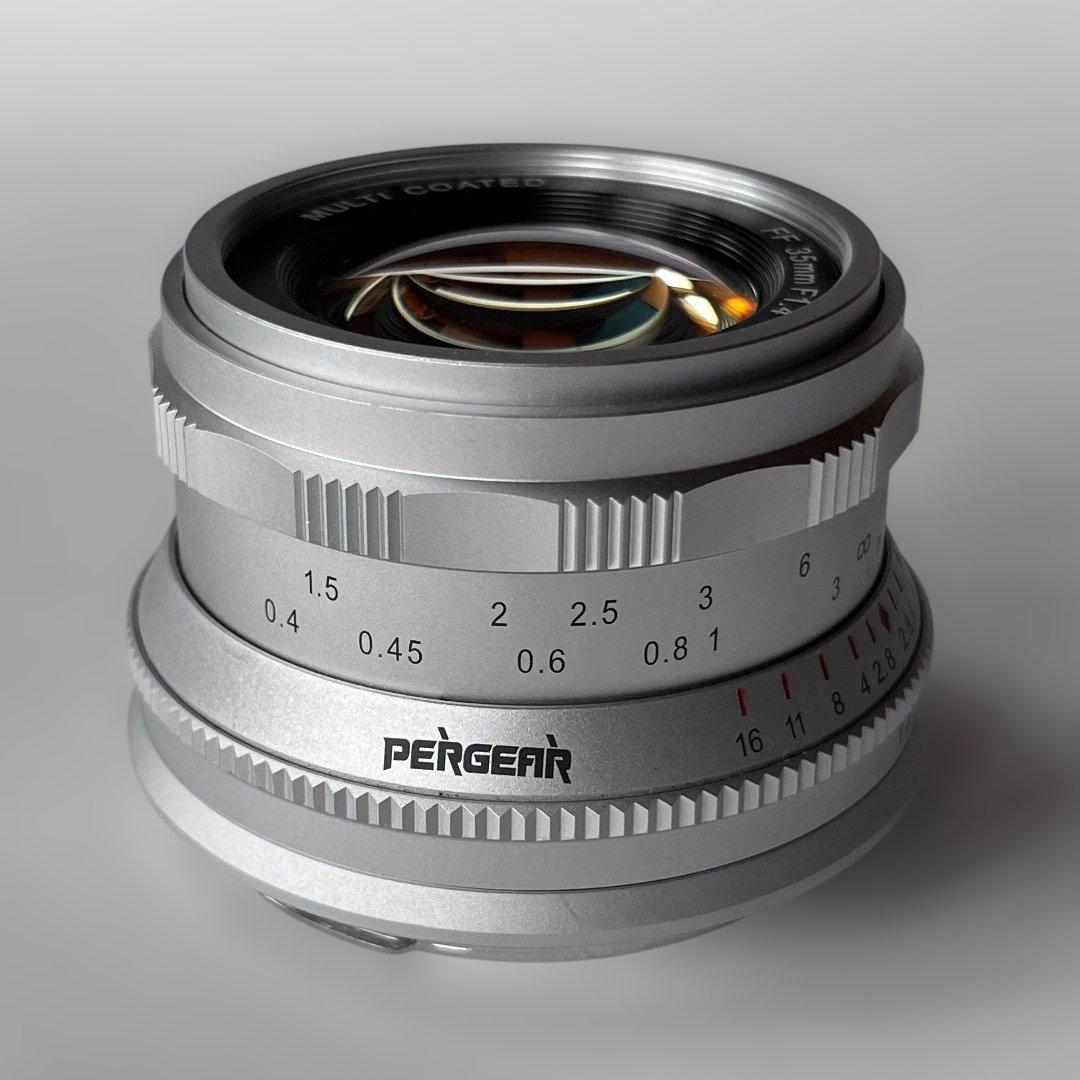PERGEAR 35mm F1.4 単焦点レンズ（Lマウント・フルサイズ対応）