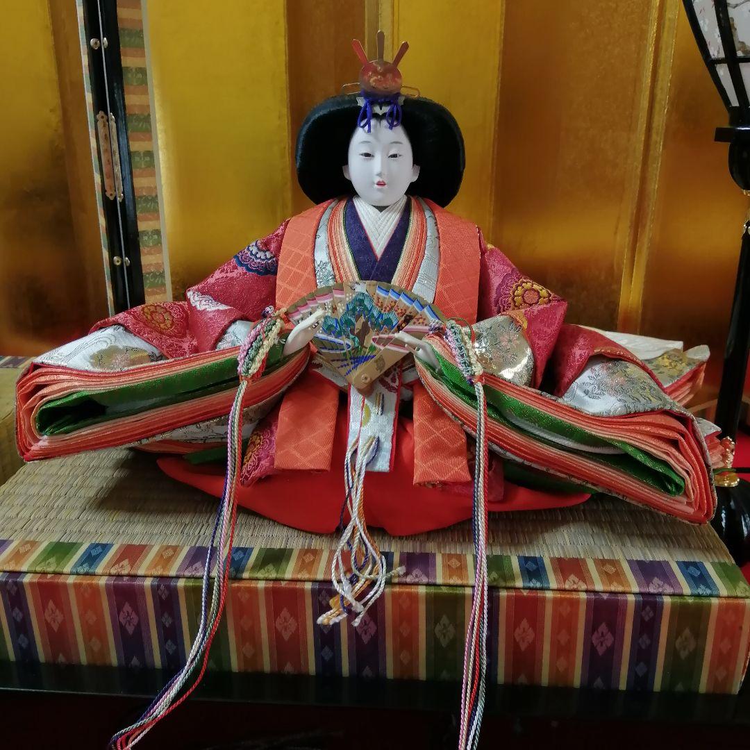 京風　親王雛（昭和末）