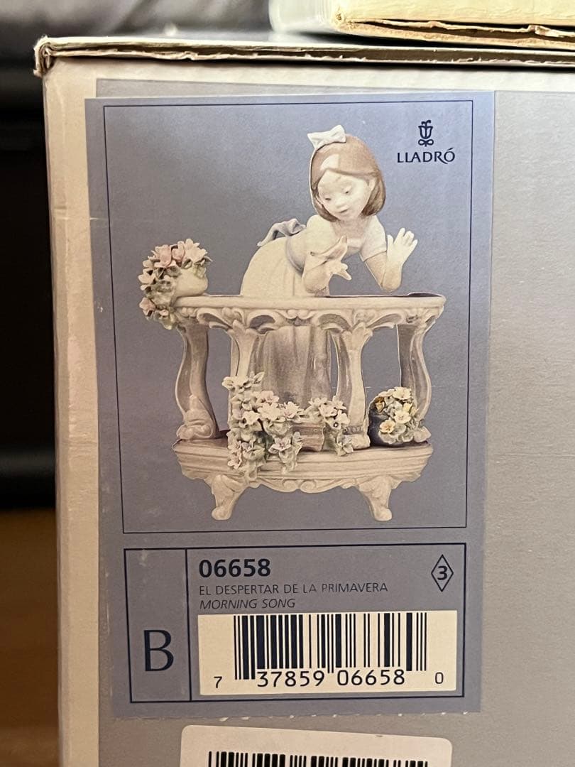LLADRO 06658 春の目覚め　モーニングソング