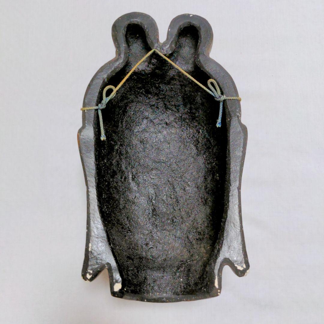 弥勒菩薩　広隆寺　仏面　壁掛け　お面　美術工芸品