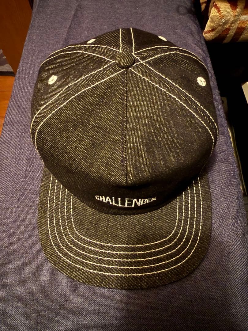 CHALLENGER チャレンジャー　デニムキャップ ブラック