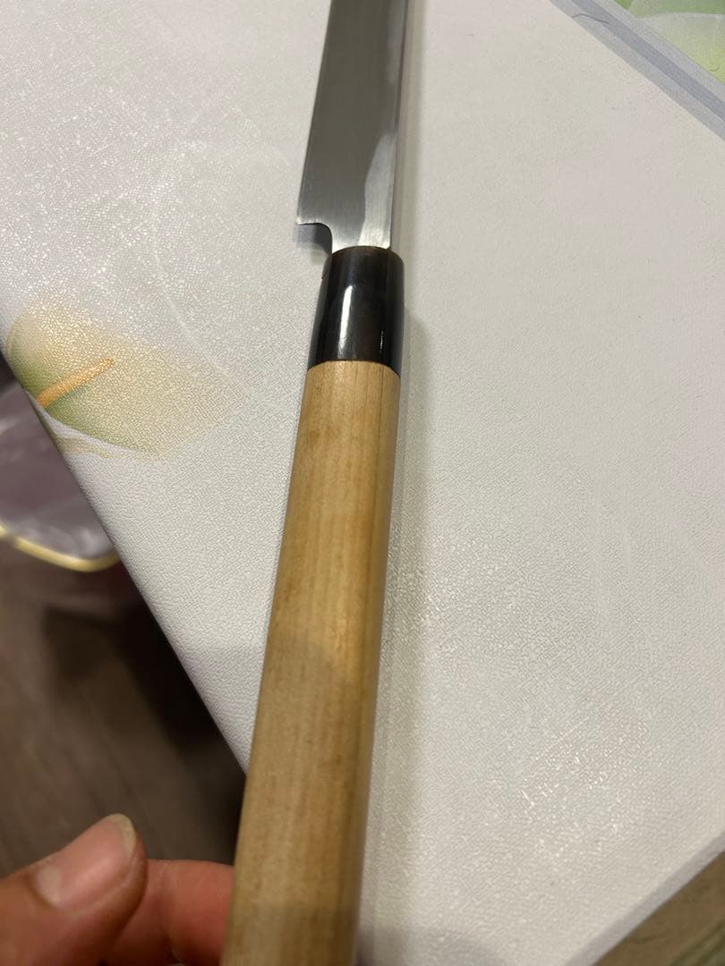 心鍛 長寿 日本料理刀 出雲純和鋼