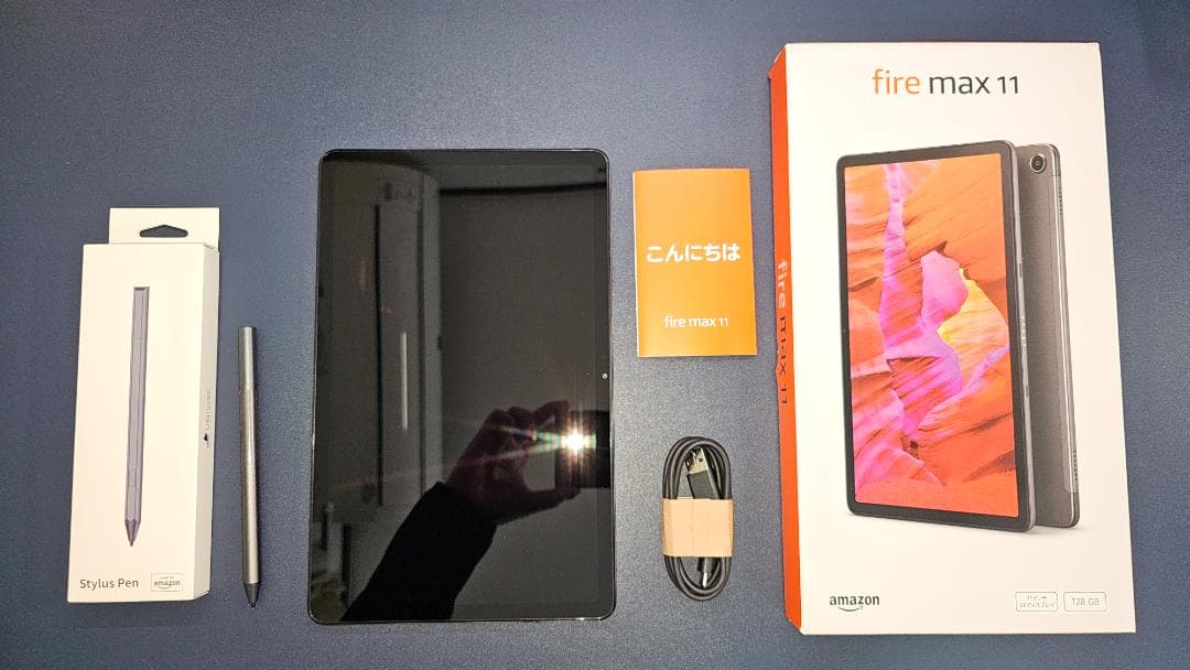 Amazon Fire Max 11 128GB Wi-Fi スタイラスペン付き