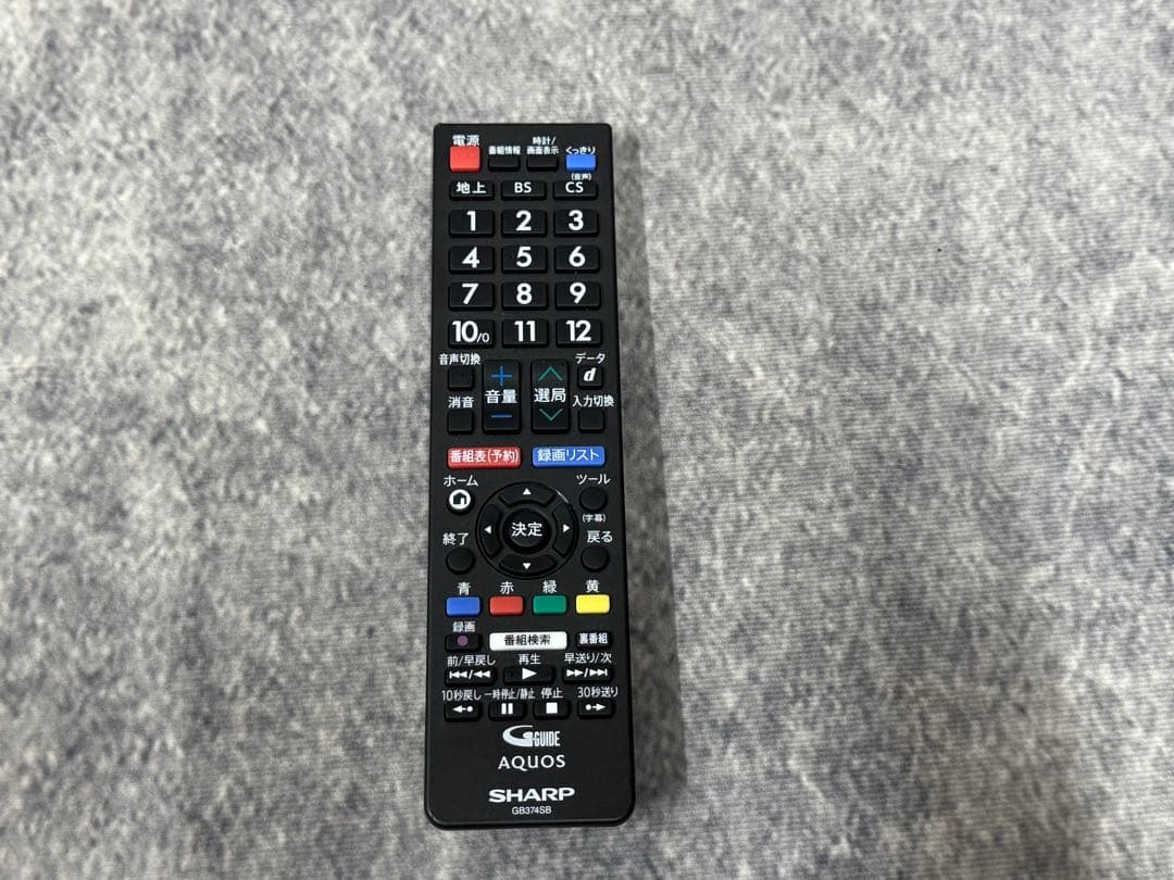 SHARP 19型 液晶テレビ 2024年製 2T-C19DE-B