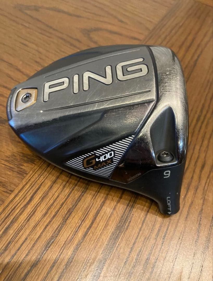 PING G400 MAXドライバー 9度 ヘッドのみ