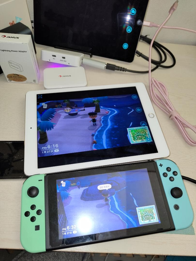 【Nintendo SwitchをテレビなしでiPadに映せる！専用セット】