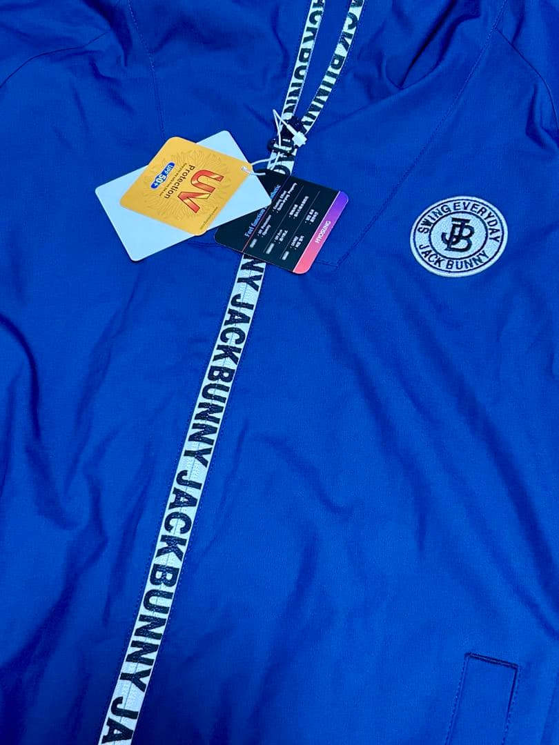 新品未使用 パーリーゲイツ ジャックバニー ネイビー フルジップ パーカー