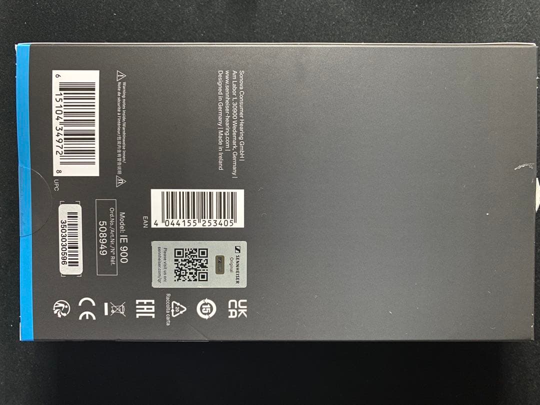 【訳ありジャンク】ゼンハイザーie900 左だけ聞こえません。