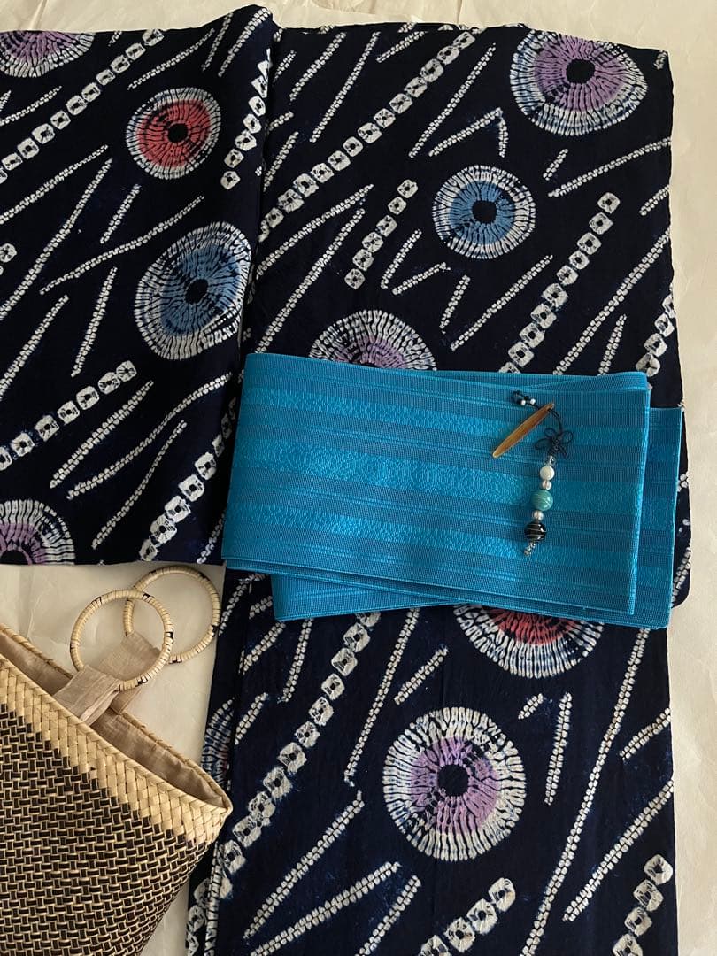 s*e様 有松絞り✴︎斜め丸紋