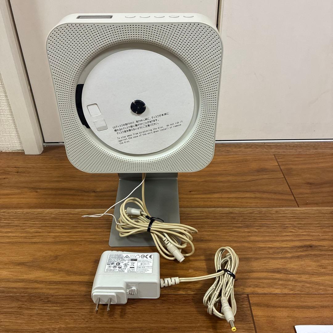 無印良品壁掛式CDプレーヤー　CPD-4 スタンド付き