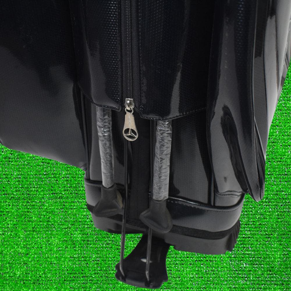 ⭐*️様 メルセデスベンツ/スタンド式 エナメルキャディバッグ 美品！