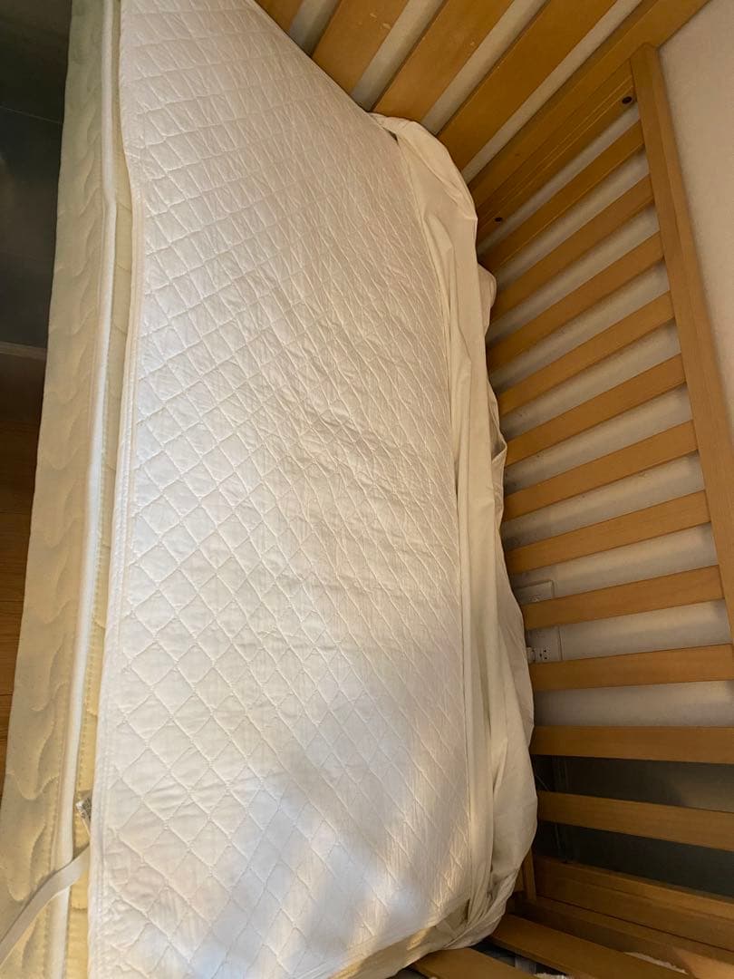 Boori アリス6歳までベビーベッド、ベッドガード、マットレス、お布団2枚等付