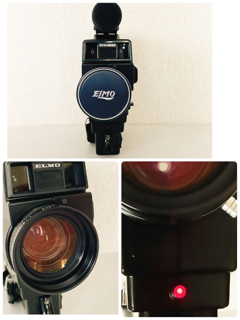 ELMO Super8 フィルムカメラ 6000AF ケース付き
