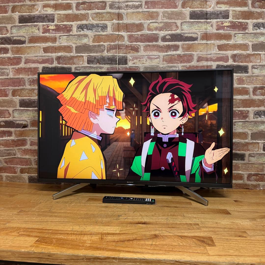 SONY 43V型 4K 液晶テレビ BRAVIA KJ-43X8500G