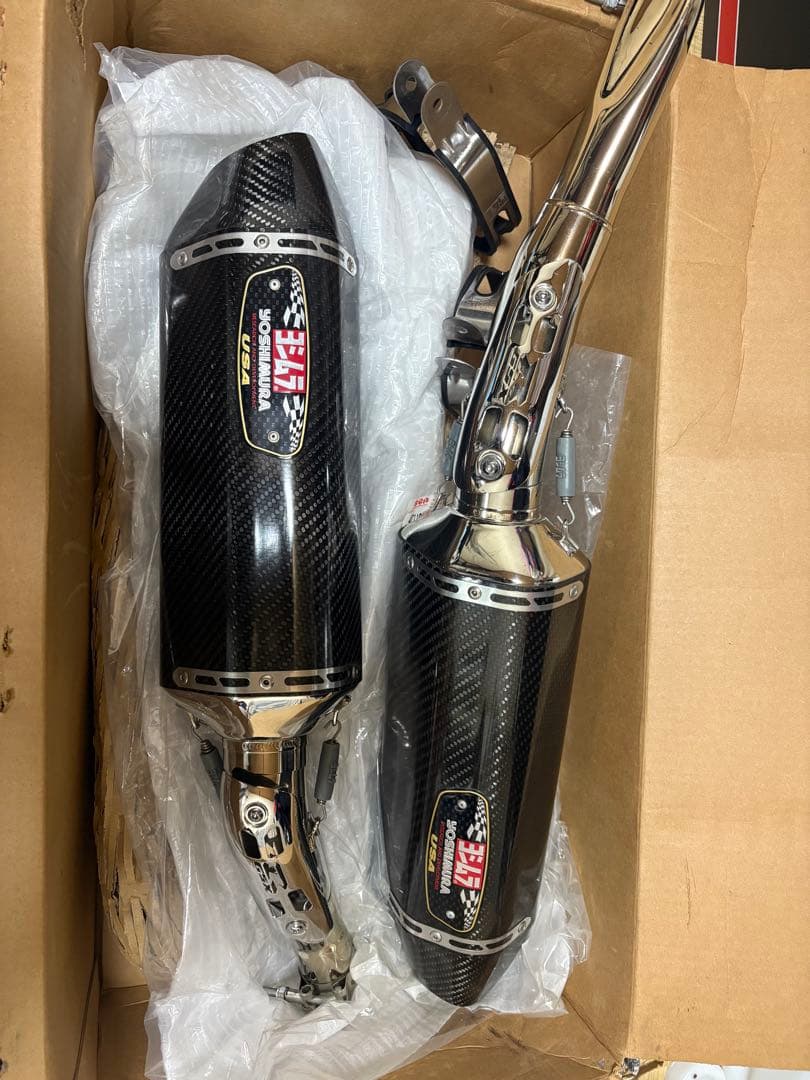 ヨシムラ USA R77 カーボンデュアルマフラー GSX-R1000