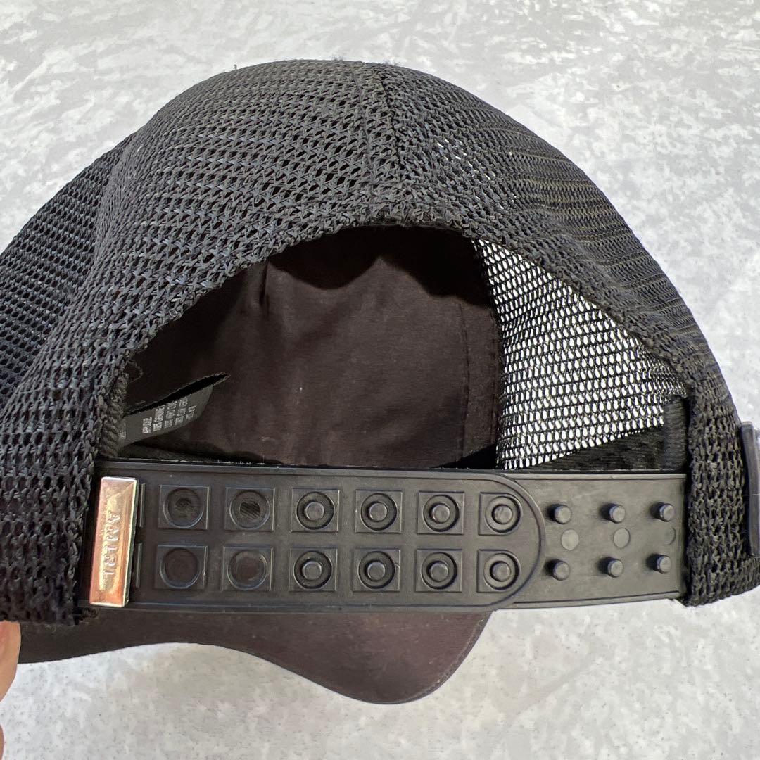 AMIRI ブラック キャップ メッシュ