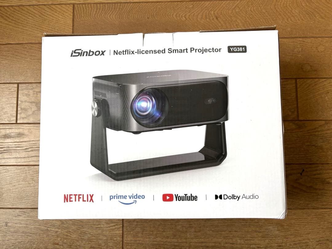 プロジェクター 1080P 1200ANSI 家庭用　小型　天井投影