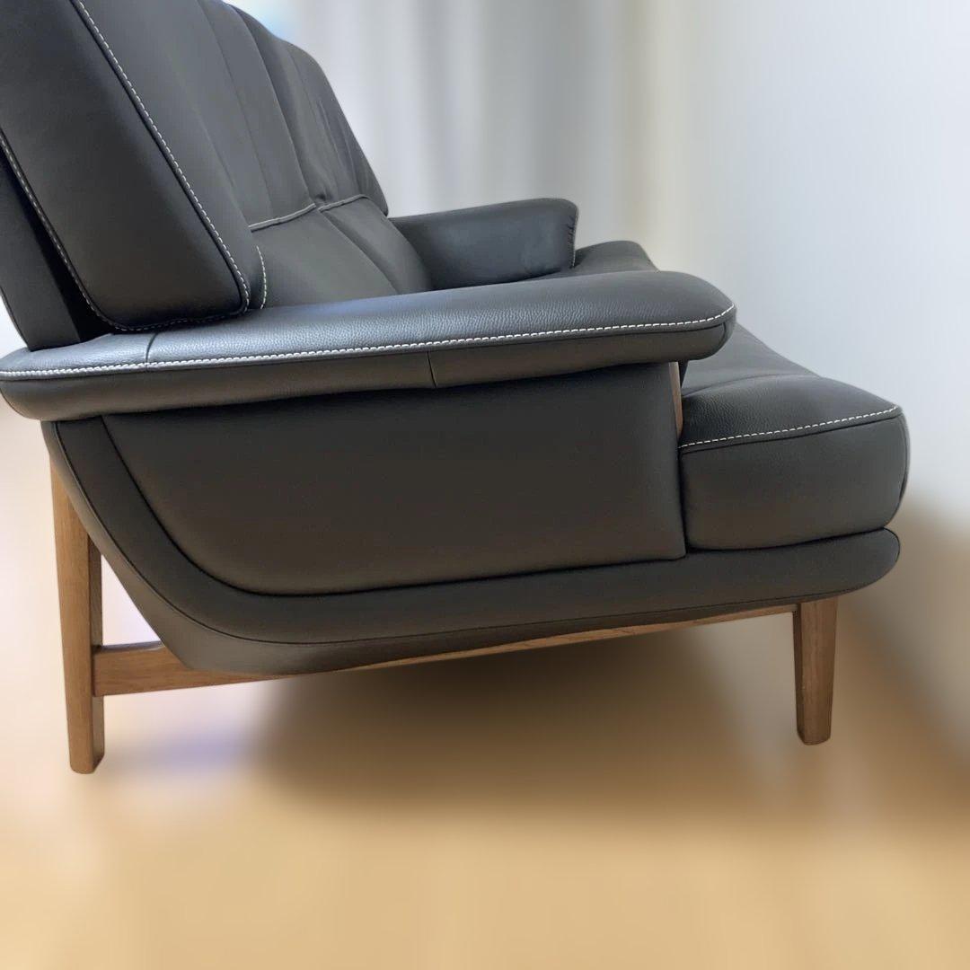 カリモク 2人掛ソファ 幅165cm ZU2512