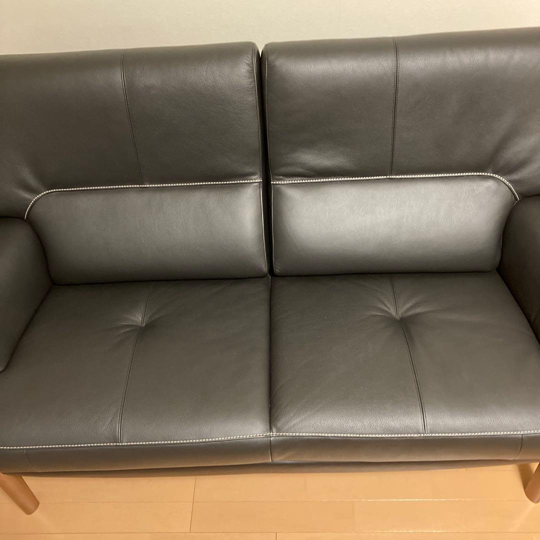 カリモク 2人掛ソファ 幅165cm ZU2512