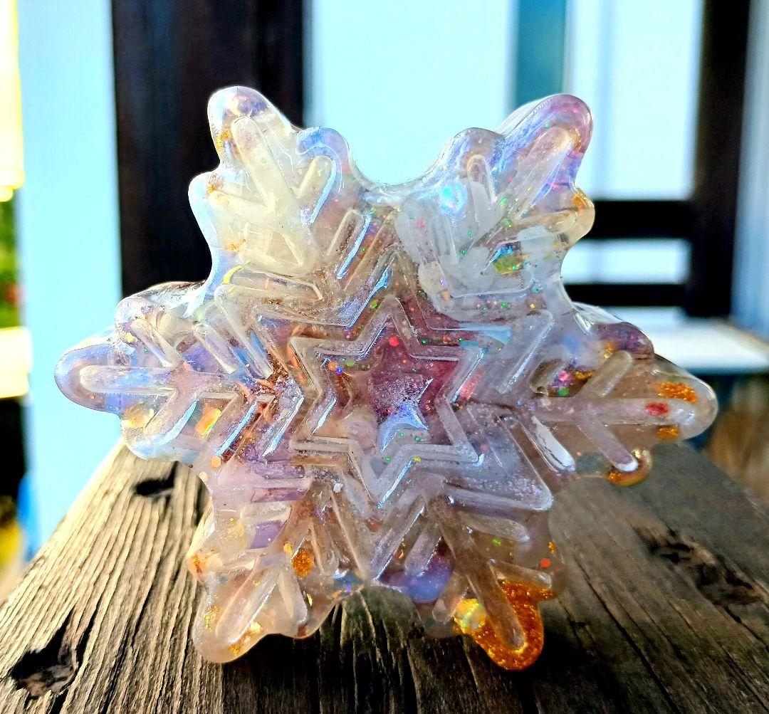 雪の結晶✧WHITE✧オルゴナイト♥容音さま♥専用です