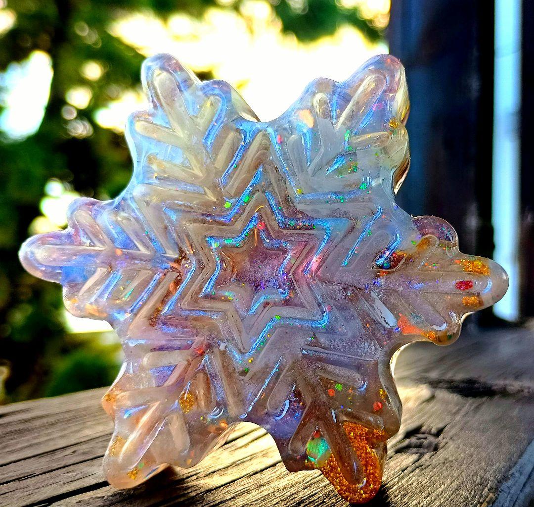 雪の結晶✧WHITE✧オルゴナイト♥容音さま♥専用です