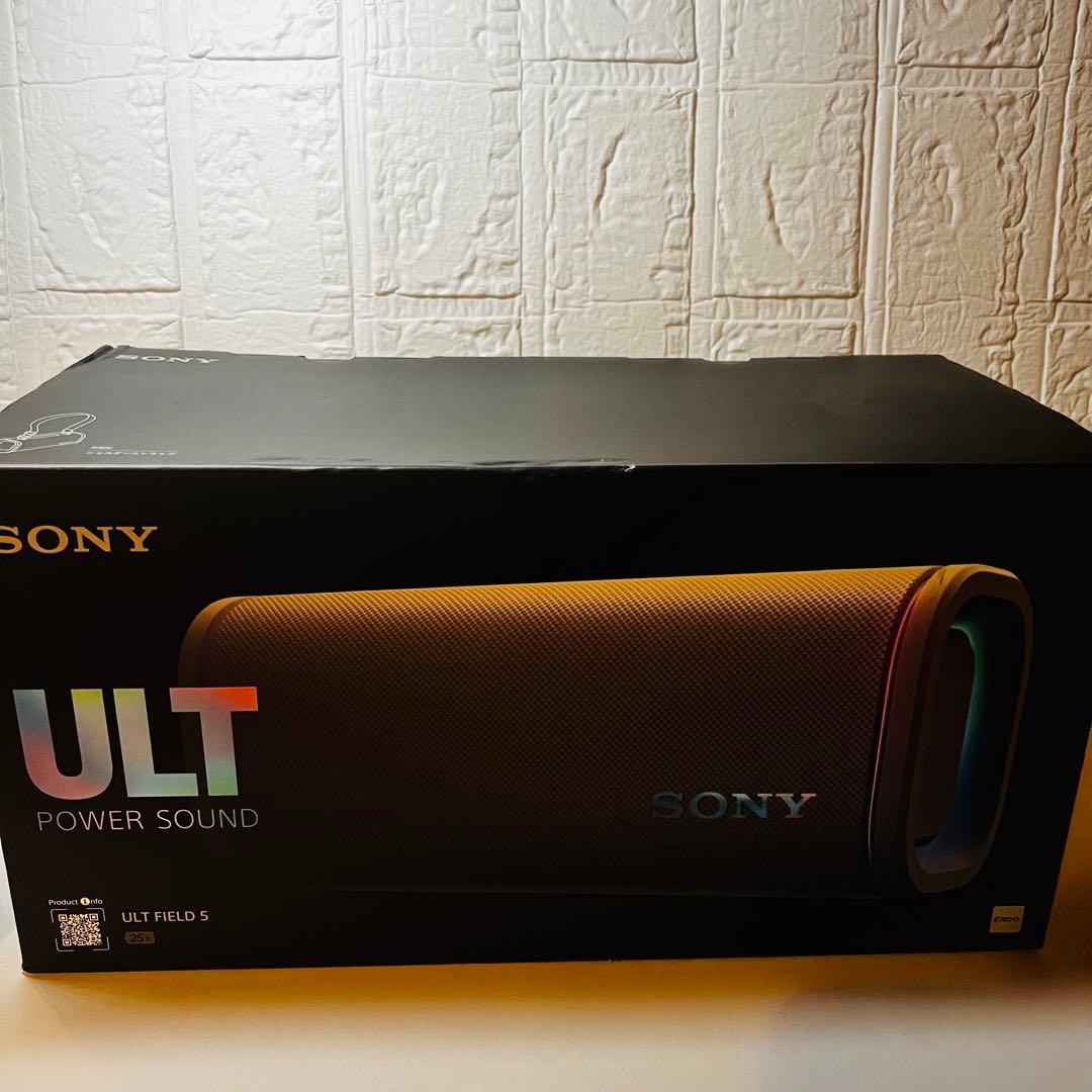【未使用に近い】SONY ULT FIELD 5 Bluetoothスピーカー