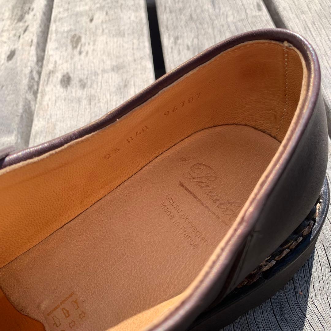 靴 Paraboot Michael 40 Marron-Lis Cafe