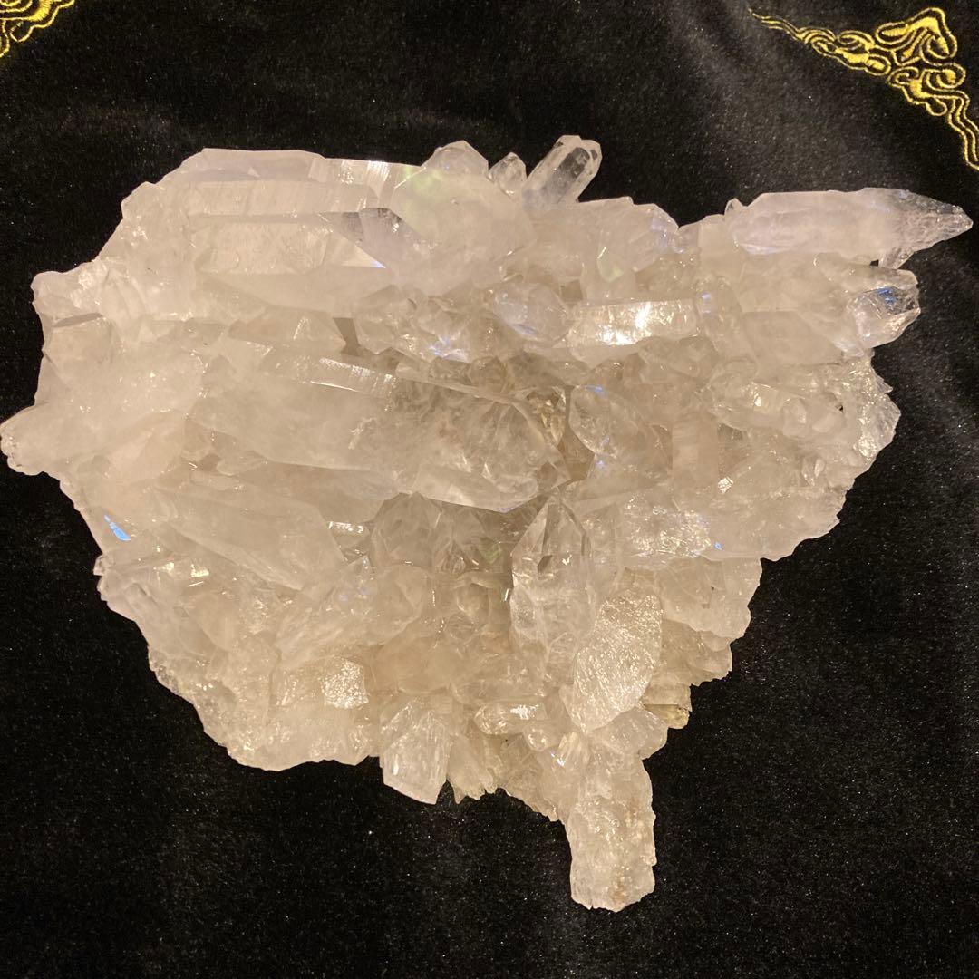 ☆最高品質☆ トマスゴンサガ産　水晶　クラスター　 水晶クラスター　天然石　原石