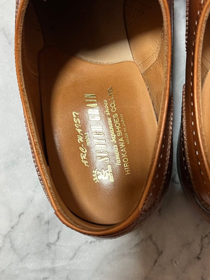 ★スコッチグレイン　オデッサⅡ920　25cm ミディアムブラウン★革靴★