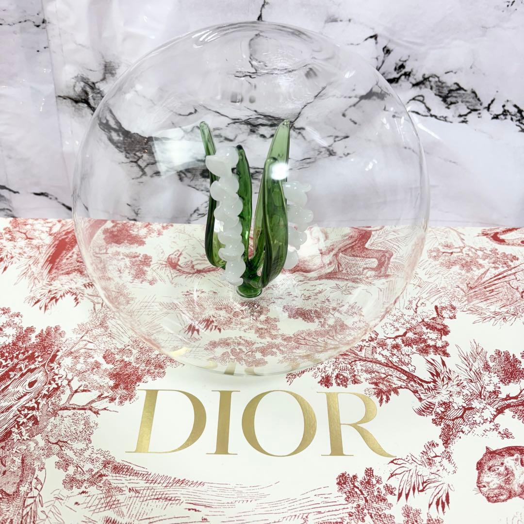 DIOR ディオール リリー オブ ザ バレー ガラスボール スズラン 新品