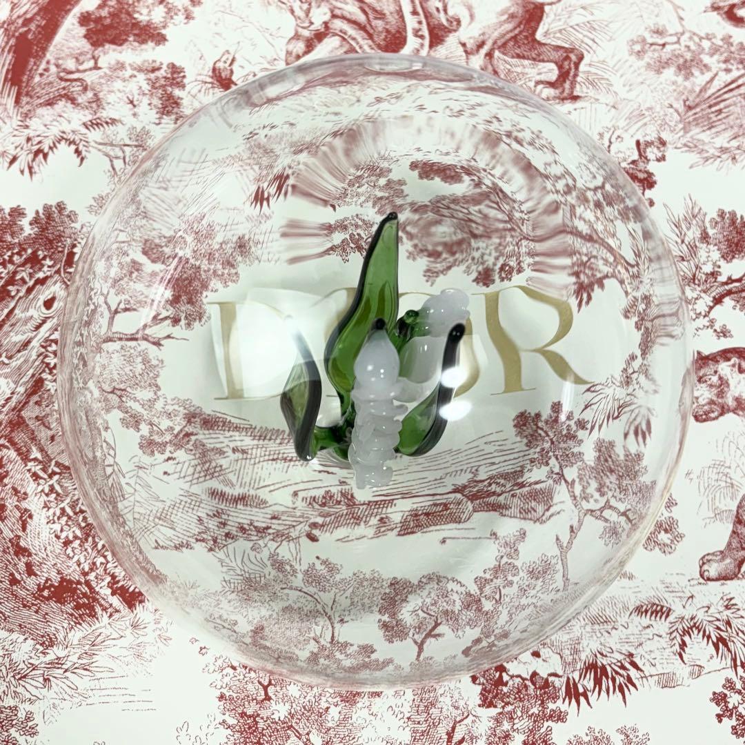 DIOR ディオール リリー オブ ザ バレー ガラスボール スズラン 新品