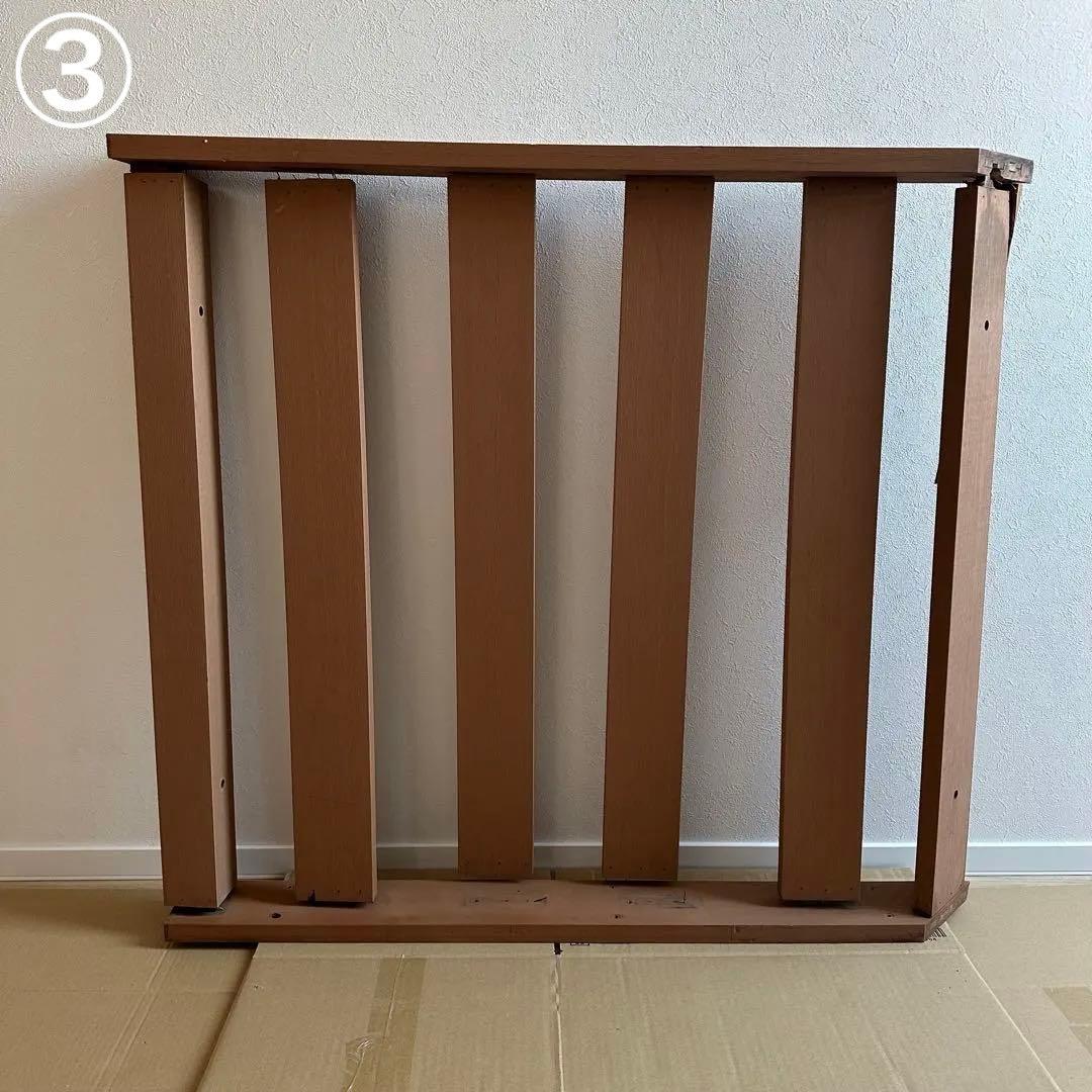 【訳あり品】アイガーデン　ウッドデッキ　ハイフェンス