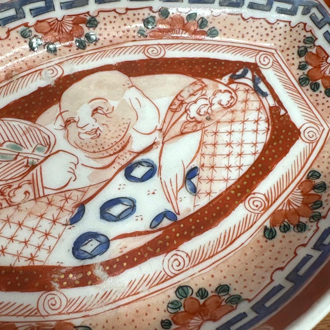 江戸時代　古伊万里　長皿　５枚