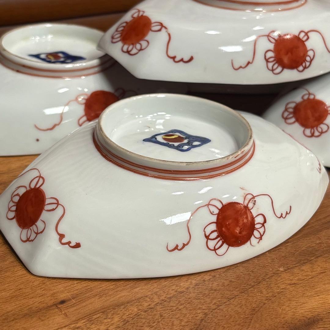 江戸時代　古伊万里　長皿　５枚