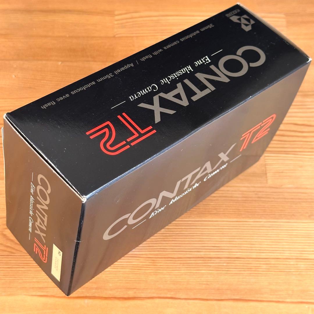 【ジャンク品　箱付き】CONTAX T2 コンパクトフィルムカメラ