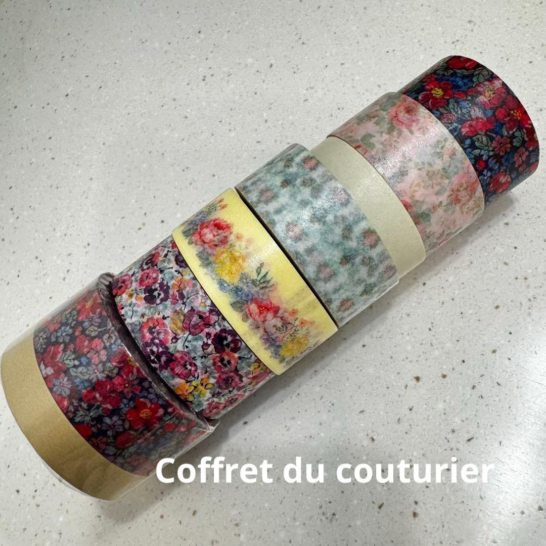 MARK'S マークス 廃盤マスキングテープ コフレ 花柄マステ ギフトボックス