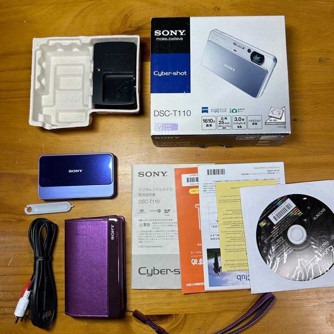 SONY Cyber-shot DSC-T110 デジカメ 5979