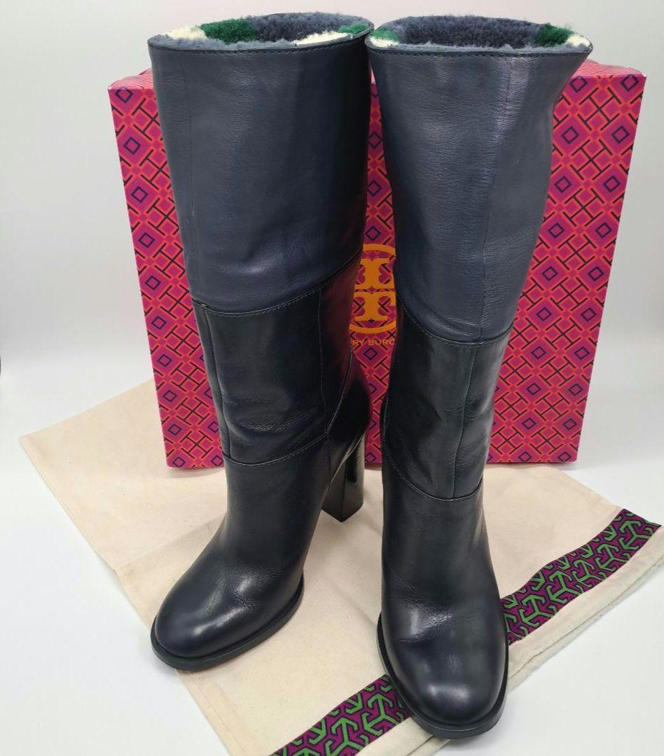 【専用】トリーバーチ　あったかボア　ロングブーツ　10cmヒール　24cm